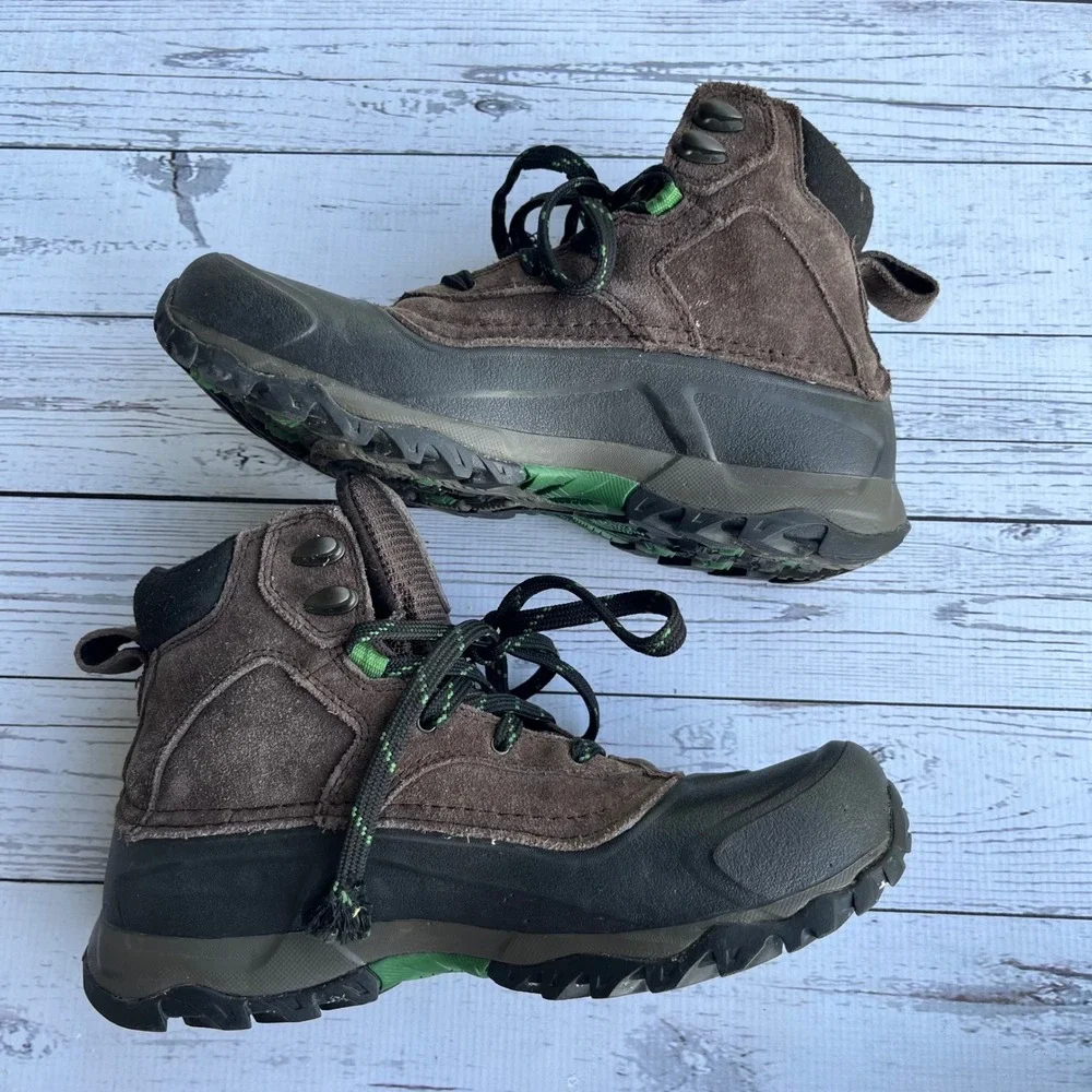 The North Face Chilkat Mens Brown Waterproof Insulated Boots US7 Hiking Utility